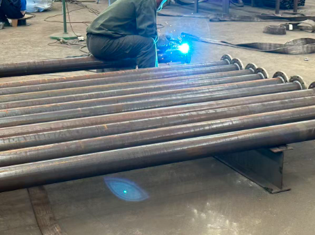 铜川20#无缝注浆管加工108*6钢花管棚管